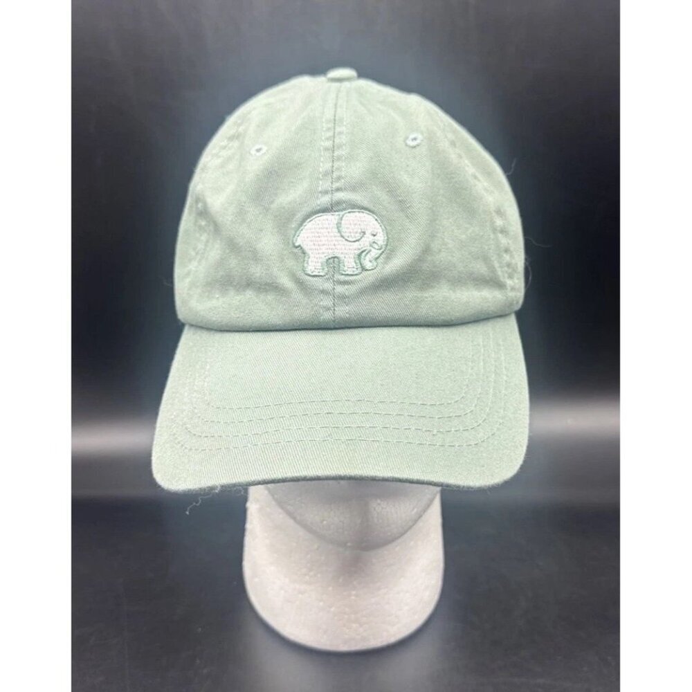 Ivory Ella Women’s Green Adjustable Cotton Baseball Cap Hat One Size